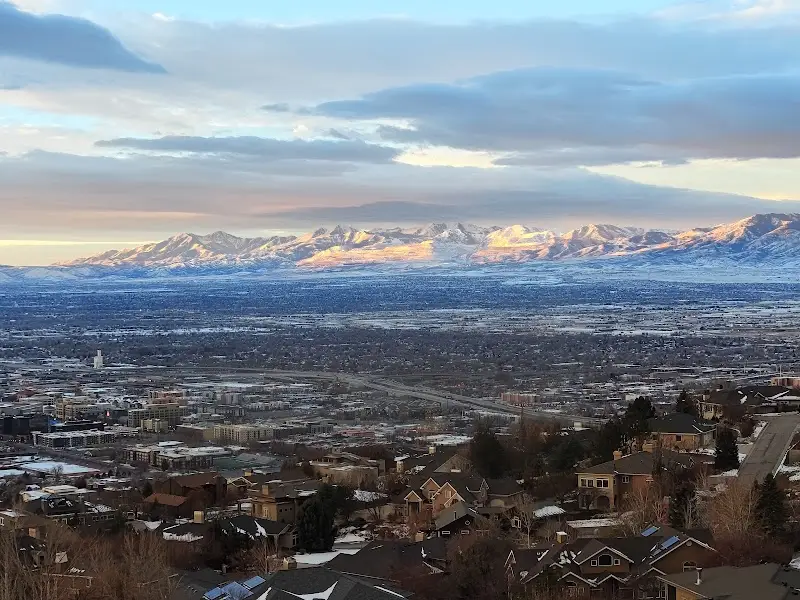 Salt Lake Valley view near Kearns, UT